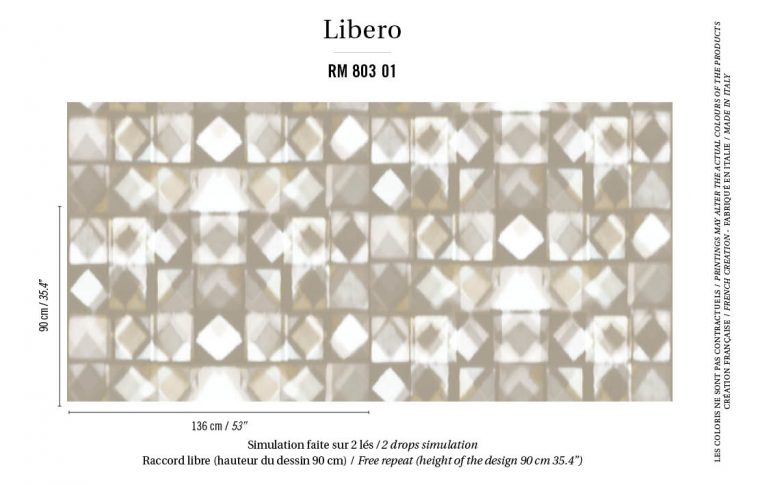 Обои Elitis — Trinidad RM 803 01 (Коллекция Libero )
