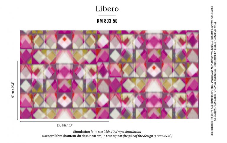 Обои Elitis — Trinidad RM 803 50 (Коллекция Libero )
