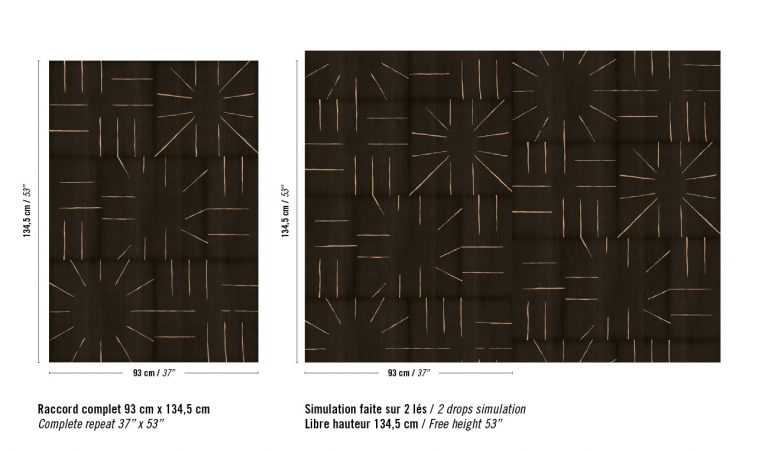 Обои Elitis — Le roi soleil RM 1038 80 (Коллекция Marqueteries )