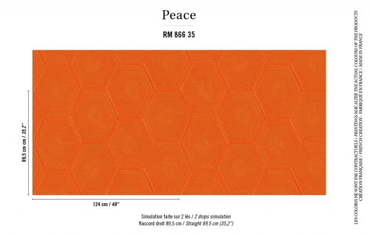Обои Elitis — Vibrato RM 866 35 (Коллекция Peace )