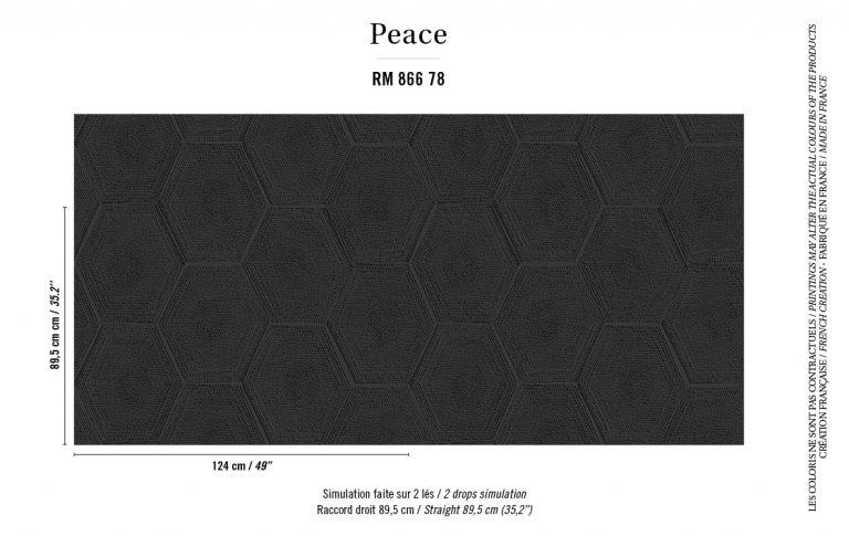 Обои Elitis — Vibrato RM 866 78 (Коллекция Peace )