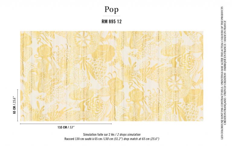 Обои Elitis — Jailolo RM 895 12 (Коллекция Pop )