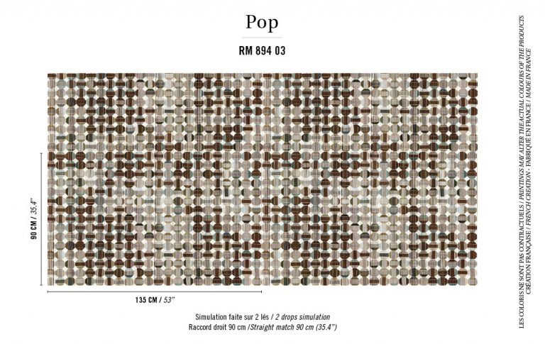 Обои Elitis — Kalangut RM 894 03 (Коллекция Pop )