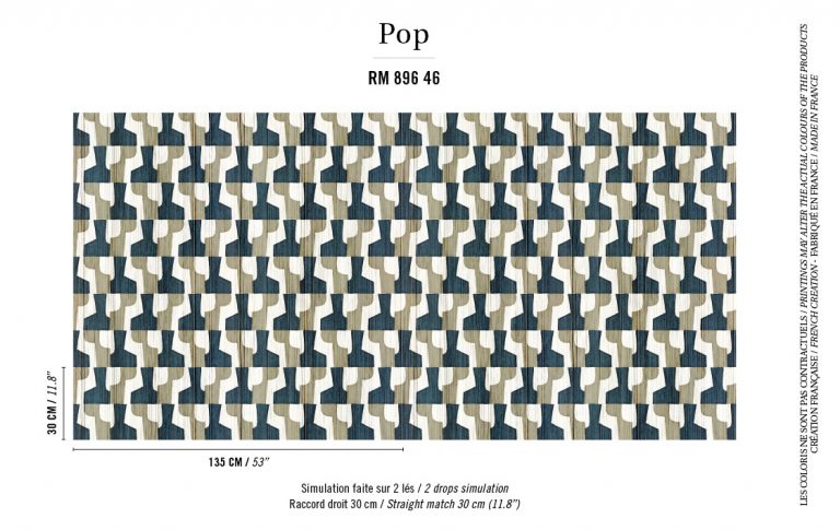 Обои Elitis — Arambol RM 896 46 (Коллекция Pop )