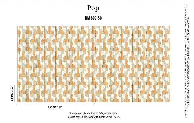 Обои Elitis — Arambol RM 896 50 (Коллекция Pop )