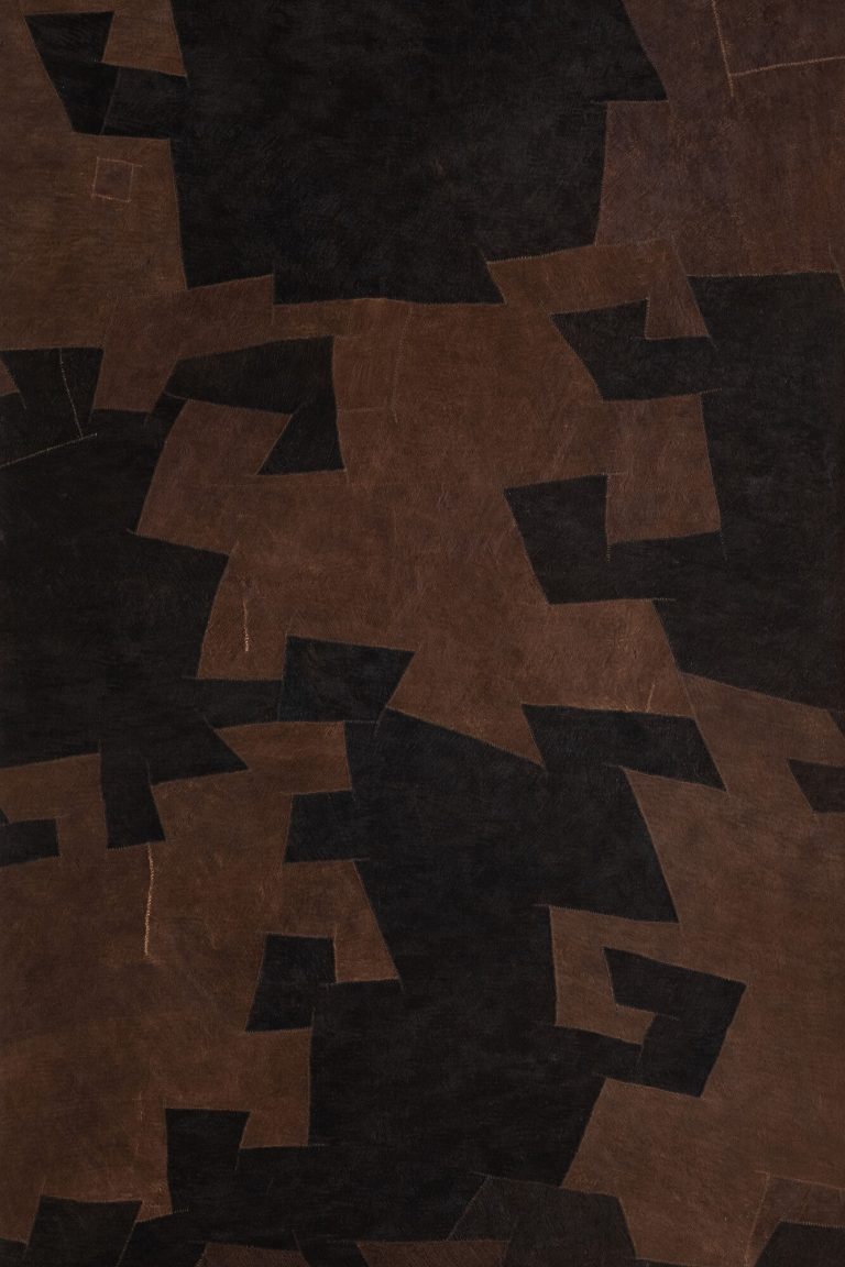 Обои Arte — BARK CLOTH — Black brown bark — 3001