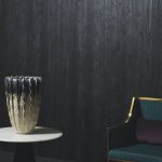Обои — Nobilis — LES BOIS ESSENTIELS Bois Brule Noir — PBS91