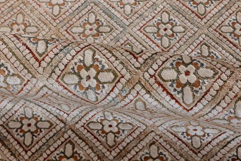 Турецкий ковёр из шёлка и вискозы — KIRMAN ANTIQUE