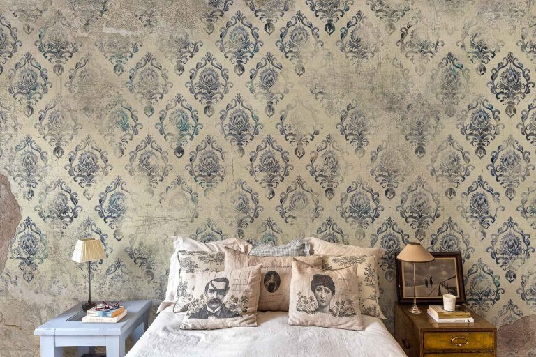 Обои Coordonne — Montmartre — Provence Damask Blue 7000075 (коллекция Iconics)