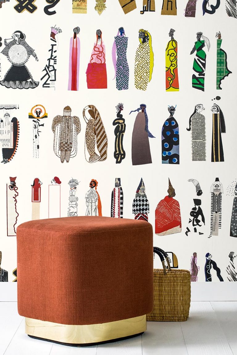 Обои — Pierre Frey — BEAU MONDE Multicolore — FP573001