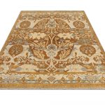Индийский ковёр из шерсти и шёлка — VINTAGE SILK