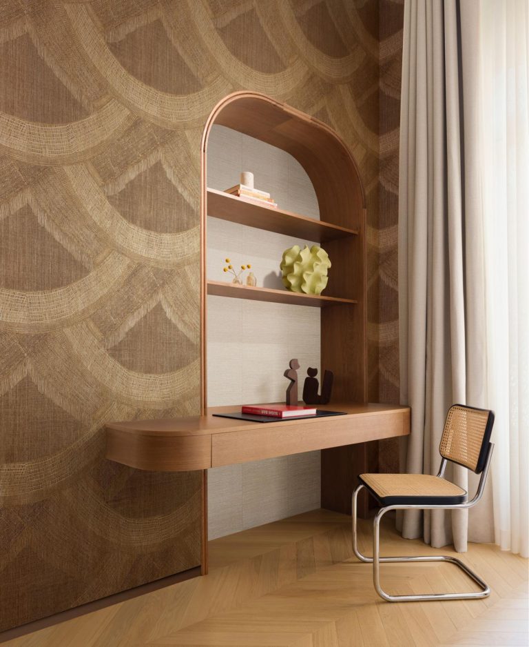 Обои Arte — MESTIZA — Mocha Gold 55131 (коллекция Senah)