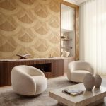 Обои Arte — MESTIZA — Deep Gold 55133 (коллекция Senah)