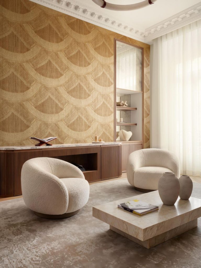 Обои Arte — MESTIZA — Deep Gold 55133 (коллекция Senah)