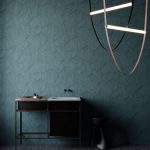 Обои Arte — SHARDS — Petrol 42500A (коллекция Textura Ignis)