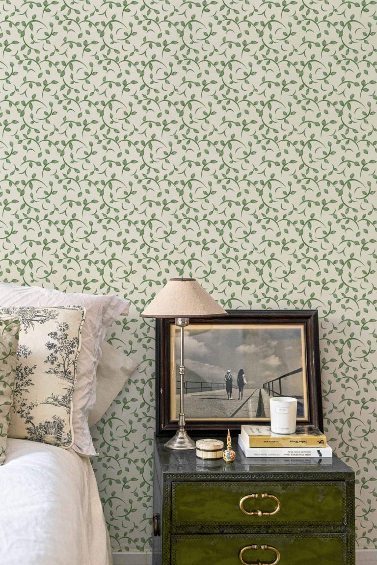 Обои Coordonne — Twig Green B00300 (коллекция Victorian)