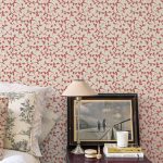 Обои Coordonne — Twig Red B00303 (коллекция Victorian)