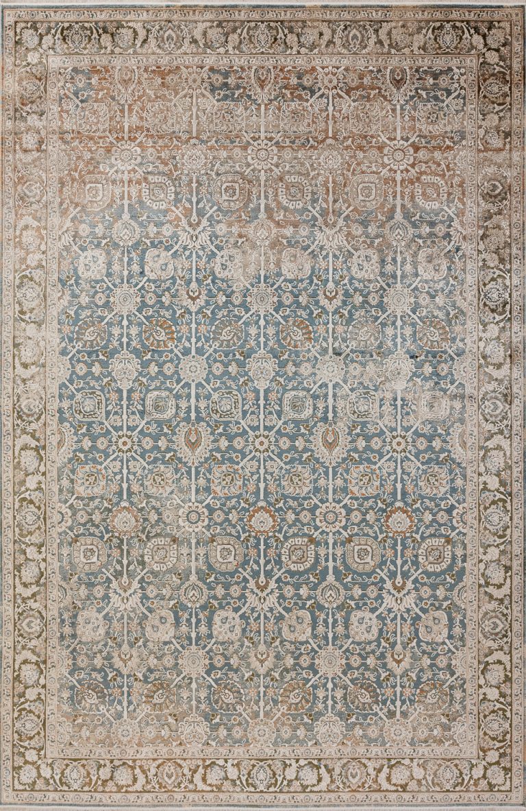 Турецкий ковёр из шёлка и вискозы — KIRMAN ANTIQUE