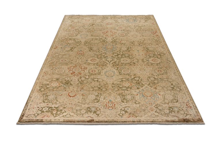 Турецкий ковёр из шёлка и вискозы — KIRMAN ANTIQUE
