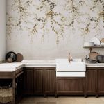 Обои Coordonne — Vine Shadow Curry B00360 (коллекция Victorian)