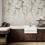Обои Coordonne — Vine Shadow Green B00359 (коллекция Victorian)