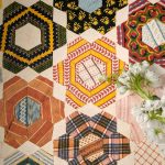Обои Pierre Frey — Quilt — Multicolore FP224001 (коллекция Lumieres Boreales)