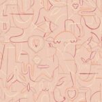 Обои Coordonne — Animalia — Peach — D00366