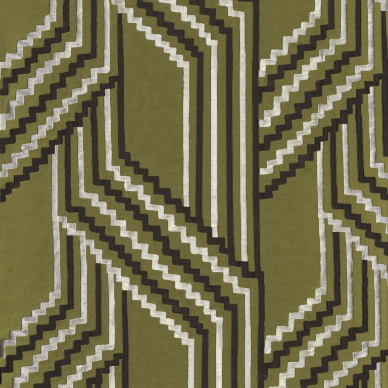 Ткань Casamance — Porte des lilas — Olive — 31870475