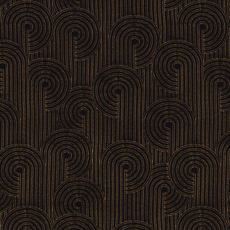 Ткань Casamance — Colimacon — Noir de lune — 32540317