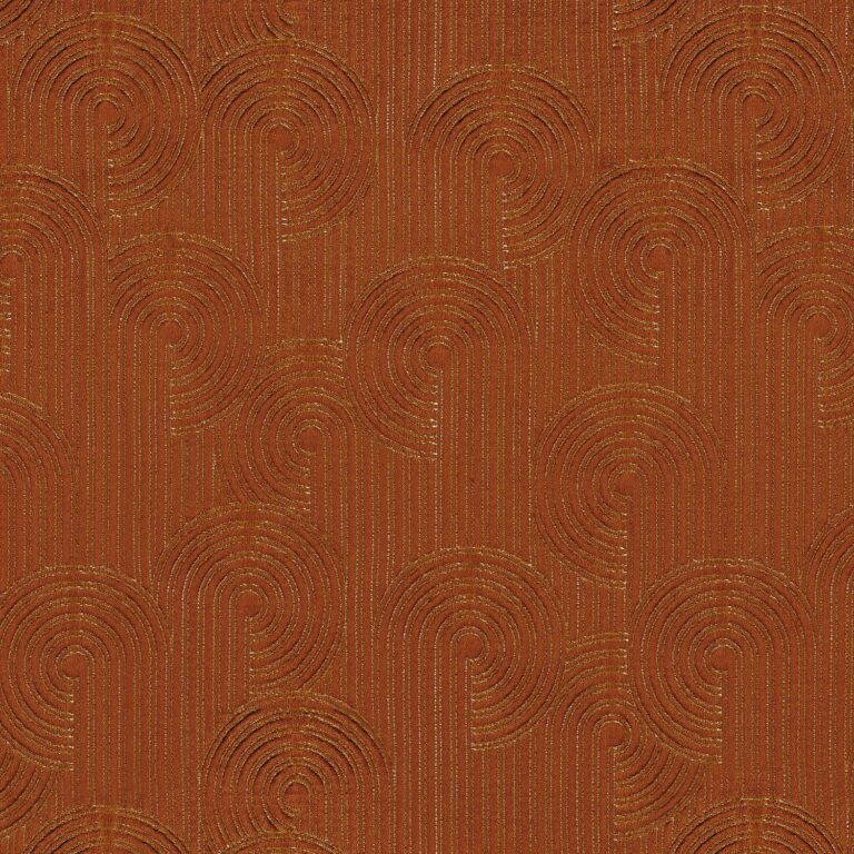 Ткань Casamance — Colimacon — Orange brulee — 32540605