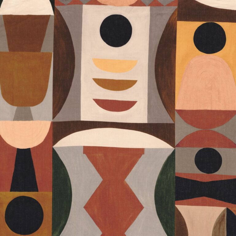 Ткань Casamance — Atelier sud — Terracotta/sable — 32100101