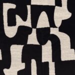 Ткань Casamance — Melodie — Noir — 40220101