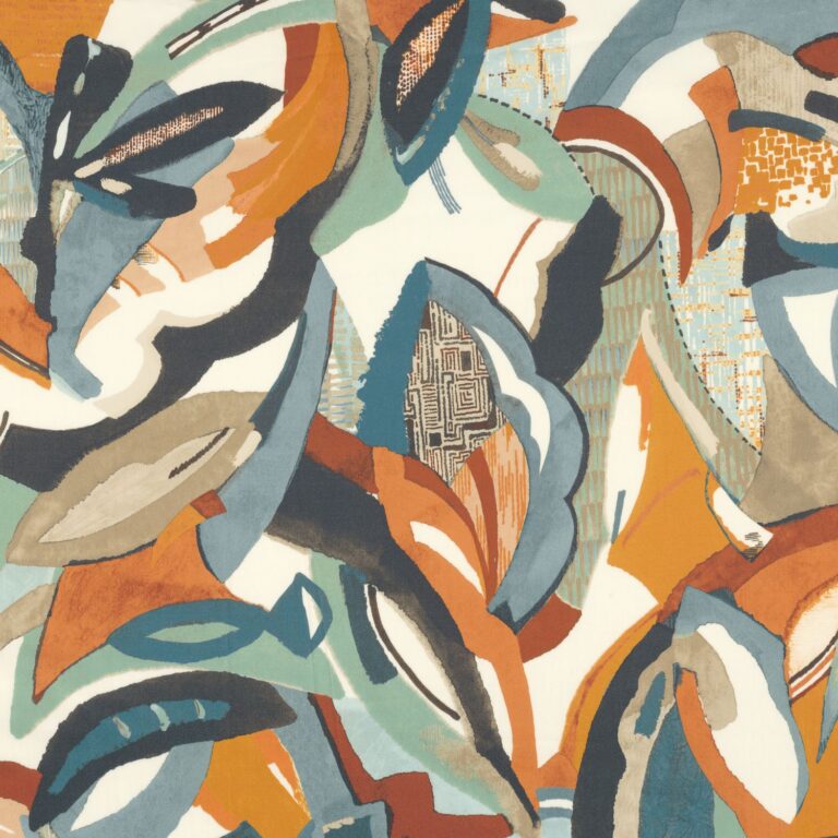 Ткань Casamance — Tonka — Terracotta pierre bleue — 42760318