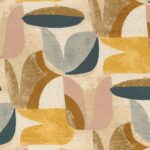 Ткань Casamance — Lovesong — Orage rose poudre — 44720120
