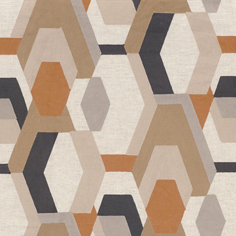 Ткань Casamance — Decoupage — Beige anthracite — 45670111