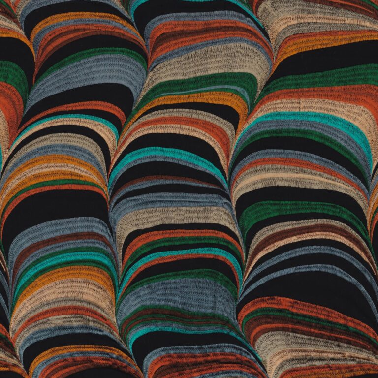 Ткань Casamance — Strates — Acajou pierre bleue — 46270433