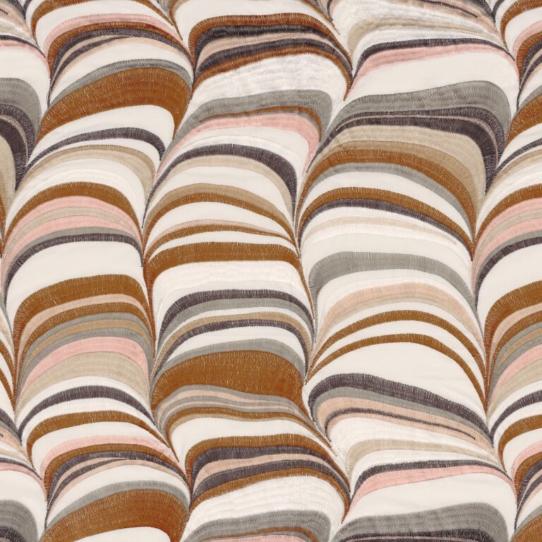 Ткань Casamance — Strates — Ambre rose poudre — 46270130