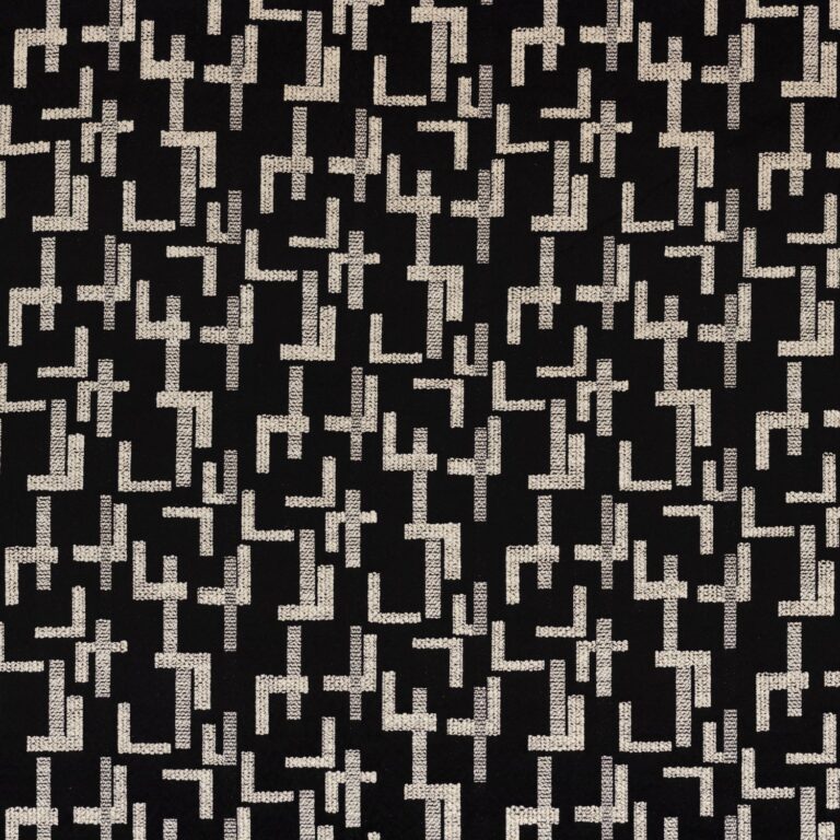 Ткань Casamance — Dalles — Noir — 46220533