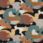 Ткань Casamance — Parade — Acajou acier — 45320424