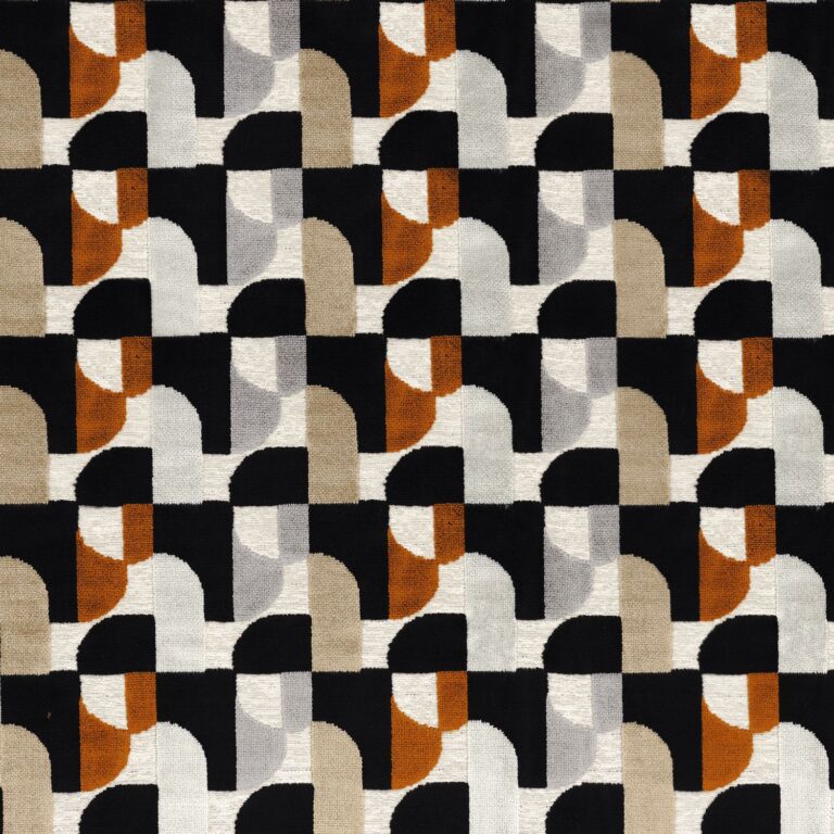 Ткань Casamance — Marcel — Noir acajou — A46040122