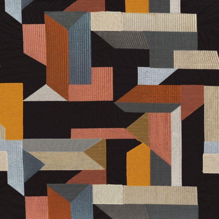 Ткань Casamance — Polychromie — Topaze ultraviolet — 45900425
