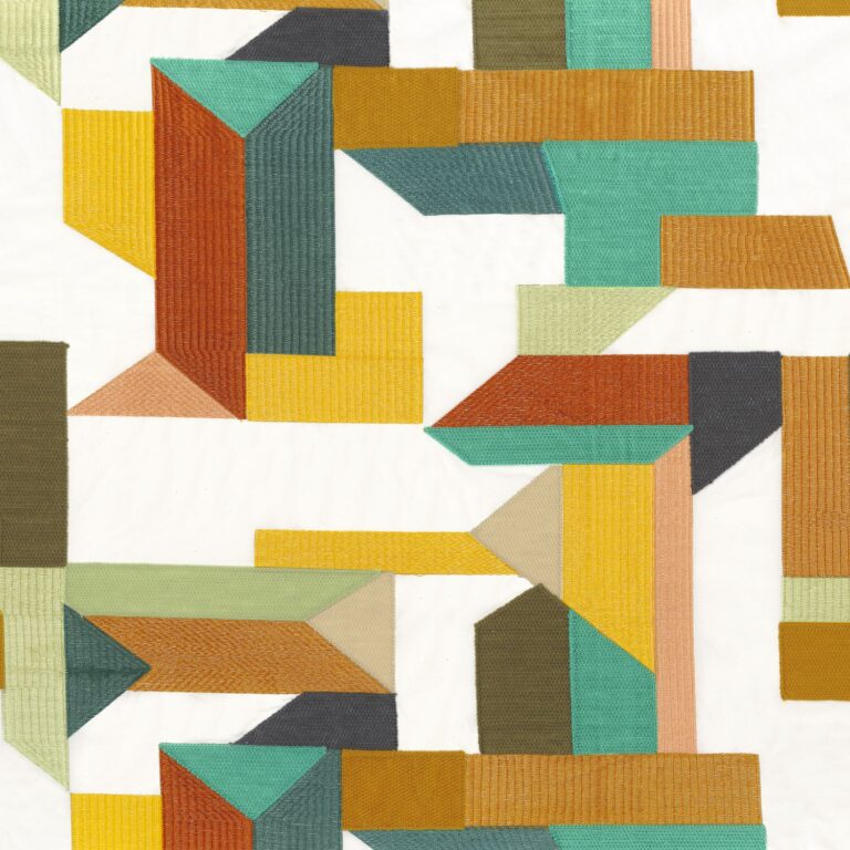 Ткань Casamance — Polychromie — Amande mordore — 45900203