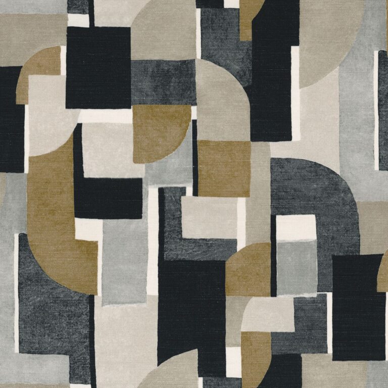 Ткань Casamance — Montsouris — Beige/carbone — 45110113