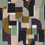 Ткань Casamance — Montsouris — Violet/celadon — 45110342