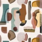 Ткань Casamance — Machaya — Celadon/ambre — 45220236