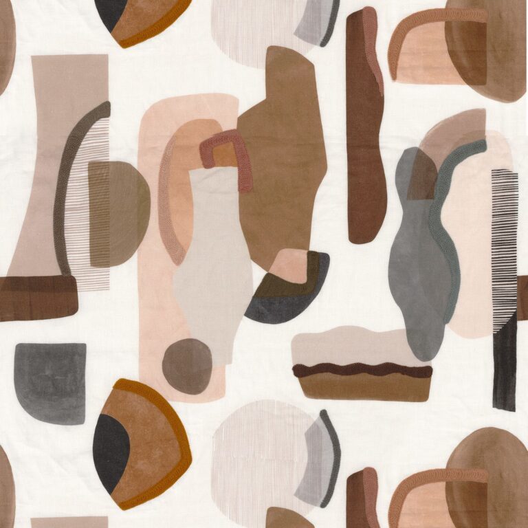 Ткань Casamance — Machaya — Mordore/gris — 45220117