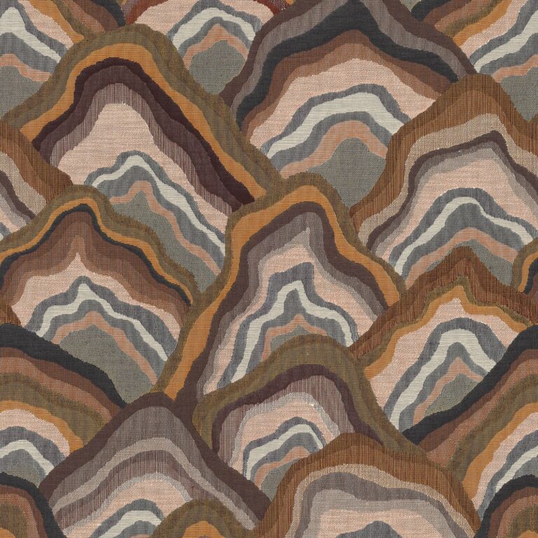 Ткань Casamance — Baru — Rose poudre/mordore — 45280105