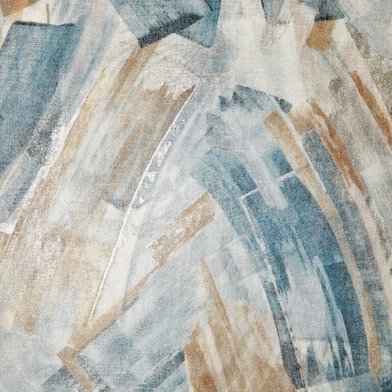 Ткань Casamance — Mariposa — Bleu/nacre — 47300124