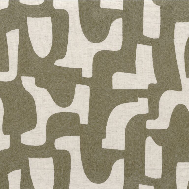 Ткань Casamance — Entrelacs — Kaki — 48420451