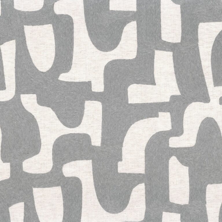 Ткань Casamance — Entrelacs — Gris — 48420342
